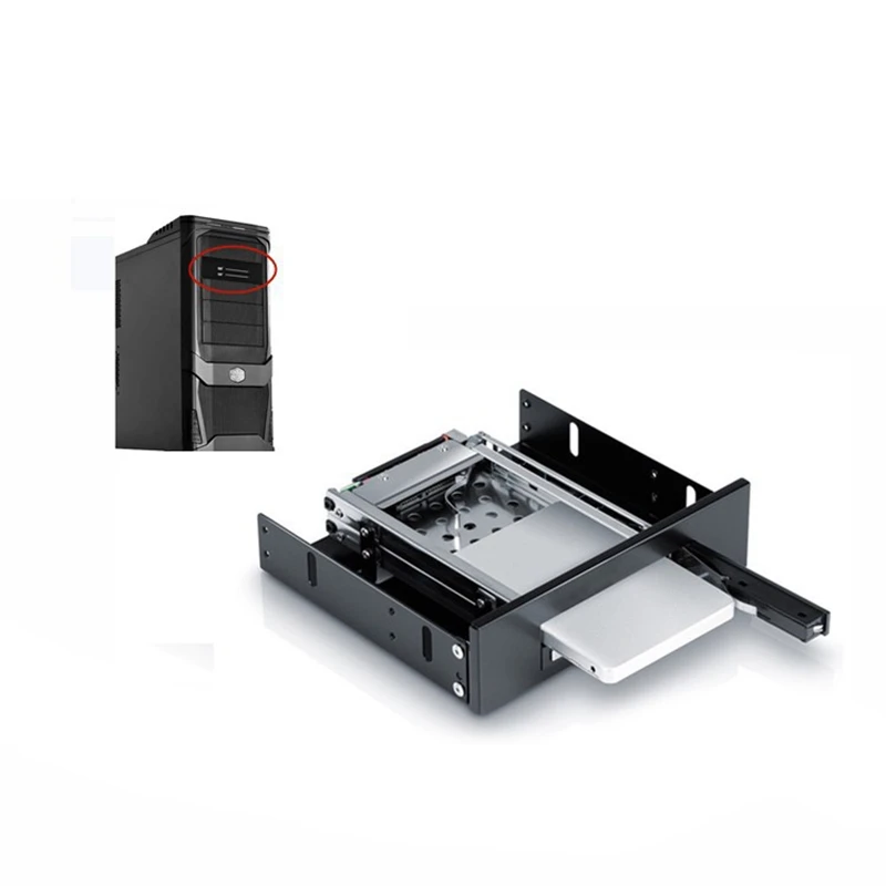 Подставка для оптического привода 2-Bay 2 5 дюйма до SATA HDD/SSD | Компьютеры и офис