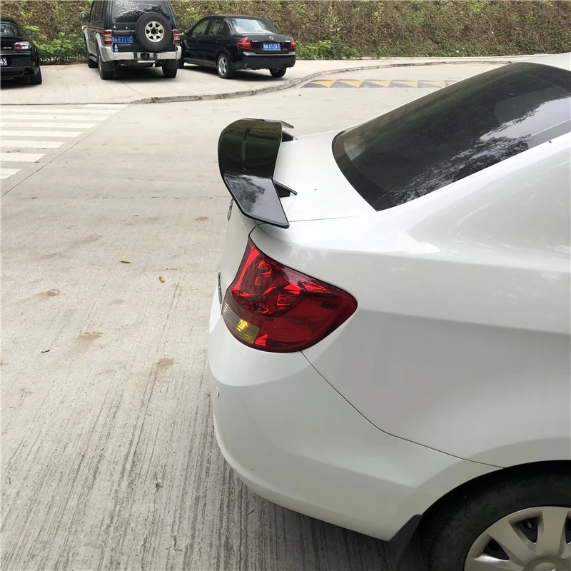 Универсальный седан спойлер с тормозными огнями для Chevrolet SAIL 2015-2018 ABS пластик