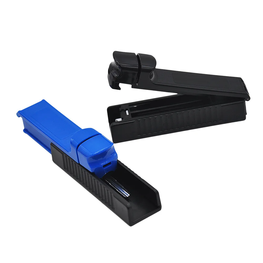 Пластиковый классический ручной однотрубный инжектор для сигарет роликовый