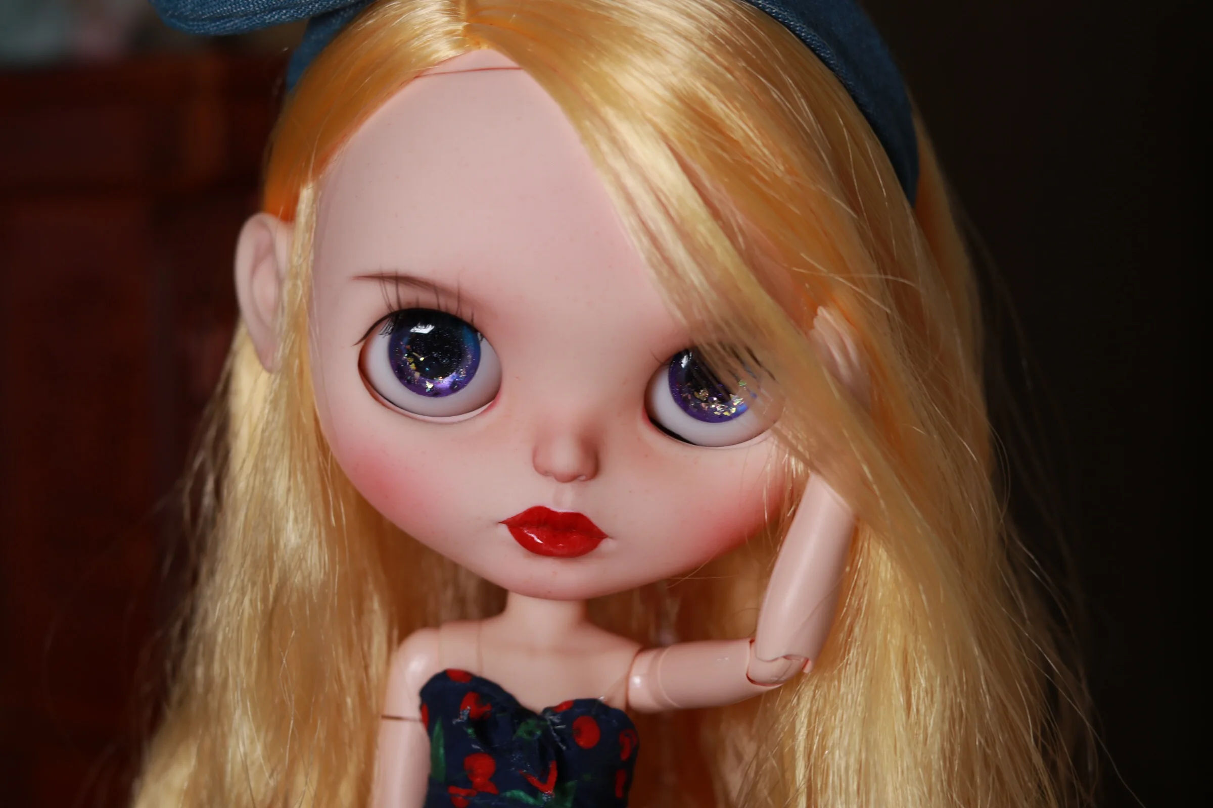 Blyth Doll NBL 1/6 BJD индивидуальное матовое лицо большие глаза модный шар для макияжа