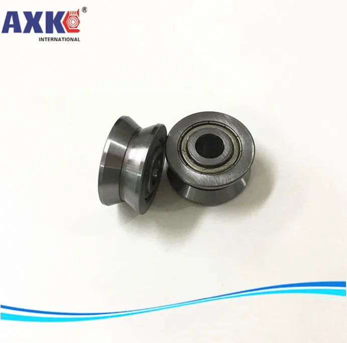 Высокое качество ABEC-5 EMQ V Groove направляющие роликовые подшипники LV202-38 ZZ V-38 15*38*17