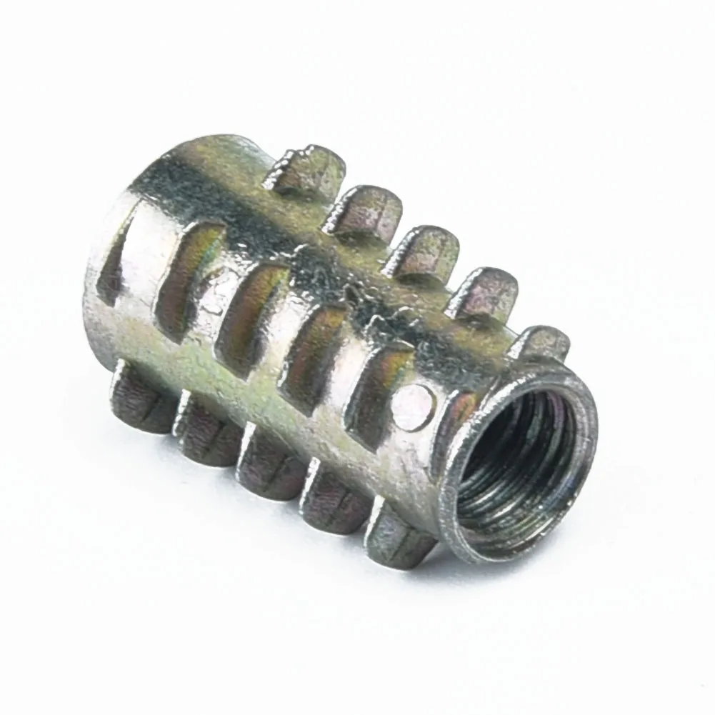 10PCS M4 M5 M6 M8 M10 Hex Drive Screw Threaded Insert Nuts For Wood Furniture Zinc Alloy E-Type | Инструменты