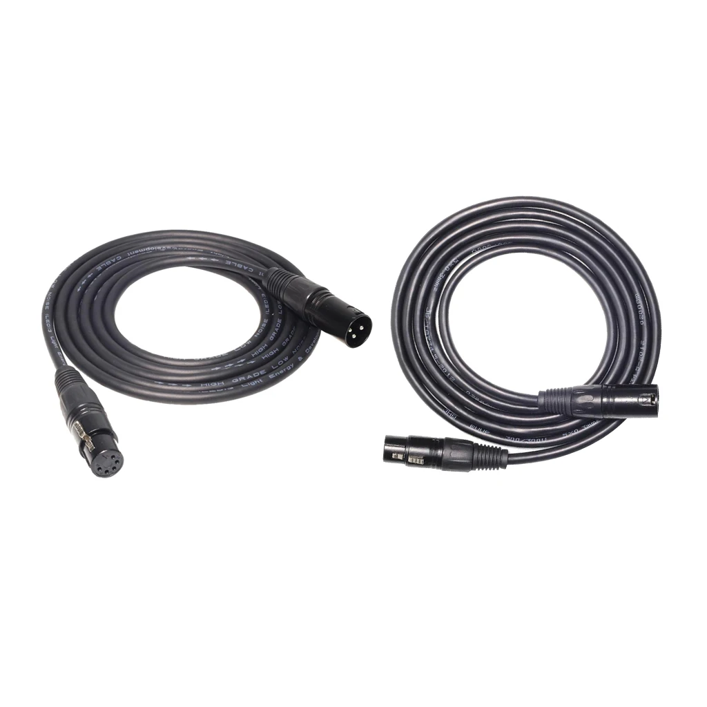 

Practical PVC XLR Male to Female Microphone Cable Mic Aduio Cord DMX512 Cable