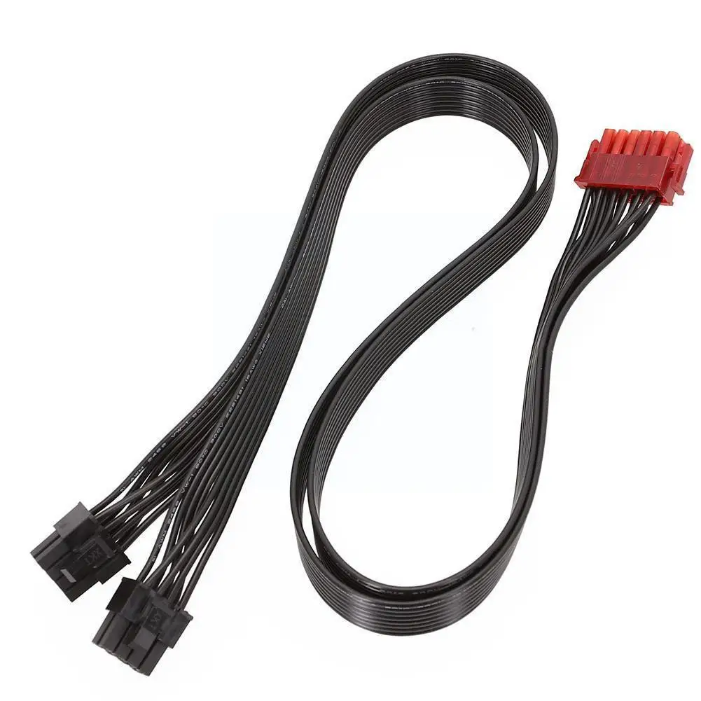 

12Pin to Dual PCI-E 8Pin (6 + 2Pin) Power Cord For PSU Cable For Enermax Power Graphics Module Cable Line Card X8R7