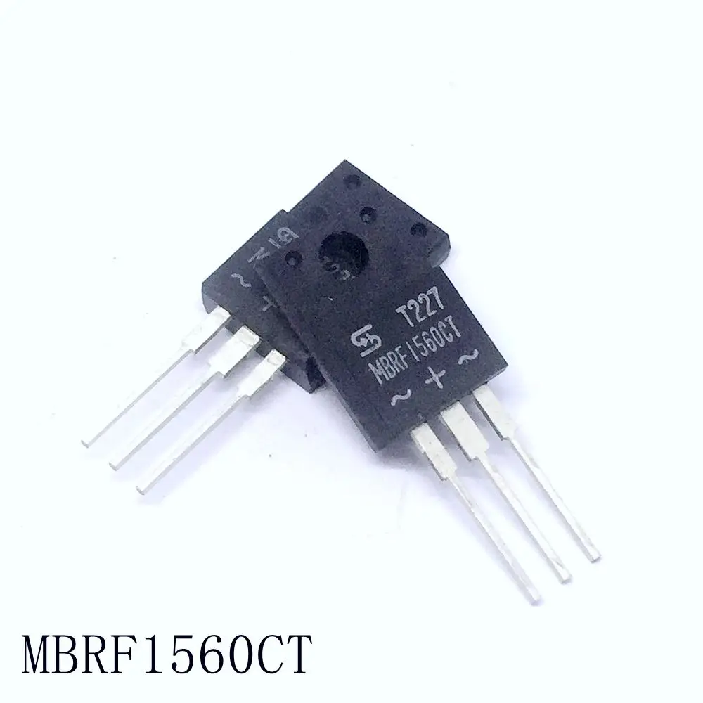 Диод Шоттки MBRF1560CT MBRF20200CT MBRF20H200CT MBRF20150CTG MBRF1645 MBRF2545CT TO 220F 10 шт./лот Новинка в