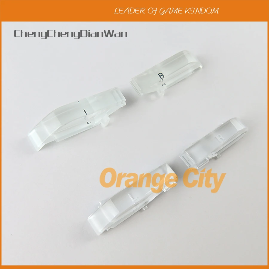 2 комплекта для PSP 1000 2000 3000 оптовая цена кнопки триггера L R Прозрачная Кнопка LR