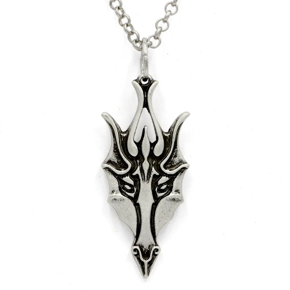 

Necklace Trophy Pendant Viking Wolf Head Pendant Pagan Necklace Fashion Simple Men's Sweater Chain Jewelry on the neck