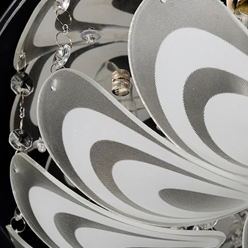 Современный потолочный светодиодный светильник с цветочным дизайном