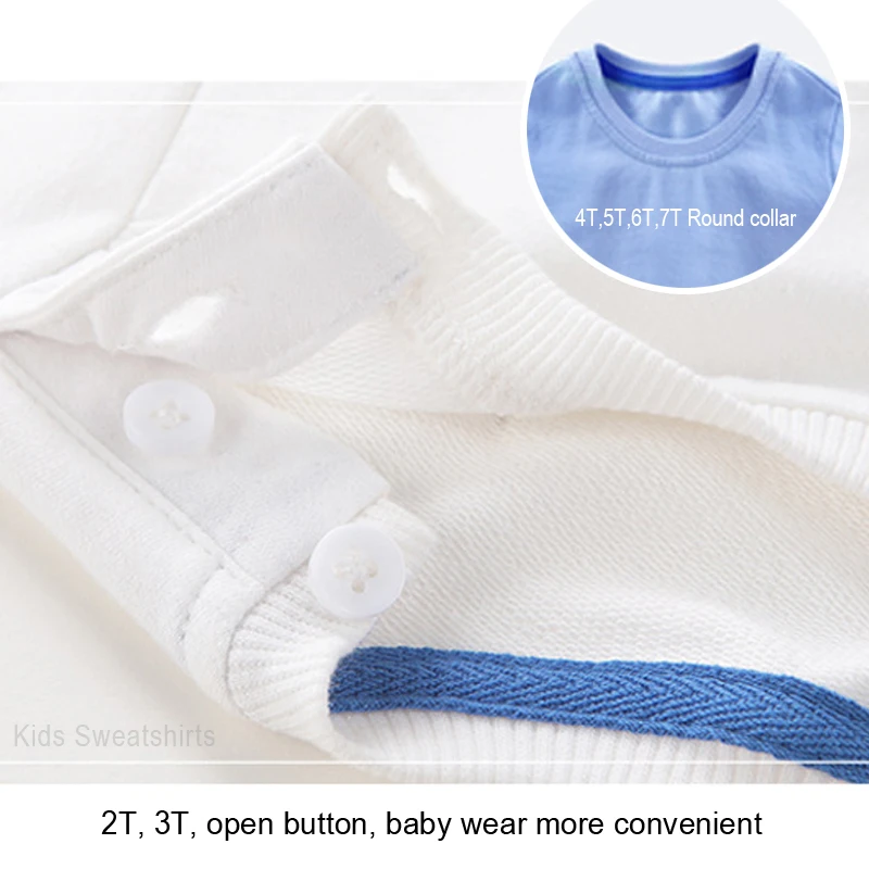 

kids sweatshirts with print Boys Sweatshirt funny Pullover hoodies Clothes Casual Long Sleeve top cool Toddler Baby girl 2 years