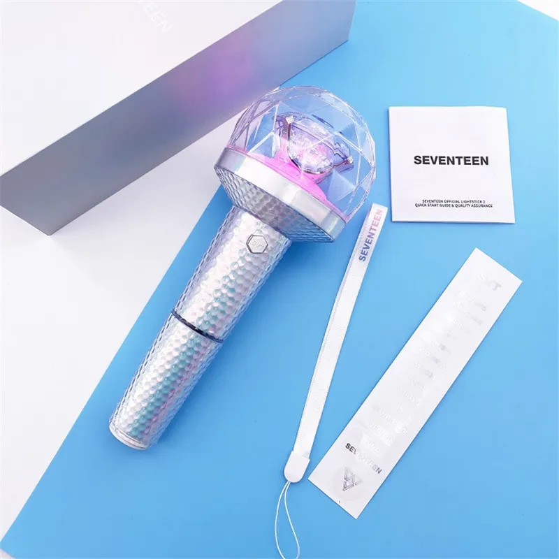 KPOP SEVENTEEN Bluetooth освещение концертов Stick Fans Light Gifts | Женская одежда