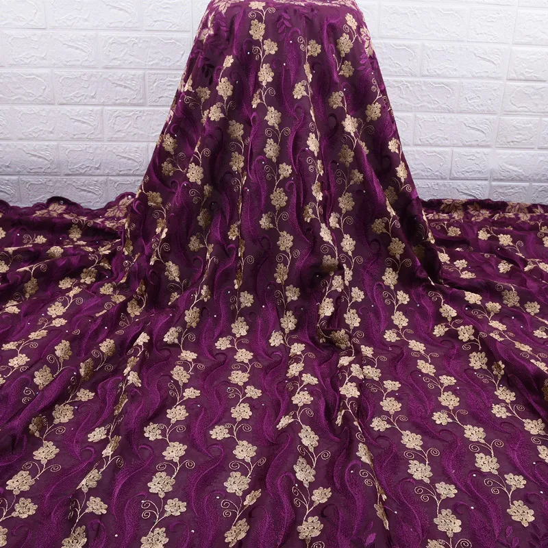 

African Lace Fabric Comfortable Swiss Embroidered Voile Lace Cloth High Quality Nigerian Lace Fabric For Women Wedding Dress1584