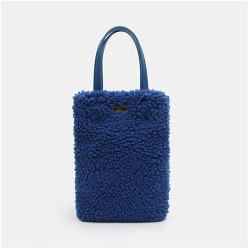 

Plush Bucket Bag 2020 Autumn And Winter Trendy Shoulder Bag Luxury Brand Handbags Luxury Crossbody Bags For Women