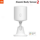 Оригинальный датчик человеческого тела Xiaomi Mijia 2 через Android IOS смарт-датчик движения тела подключение для приложения Smart Mi Home