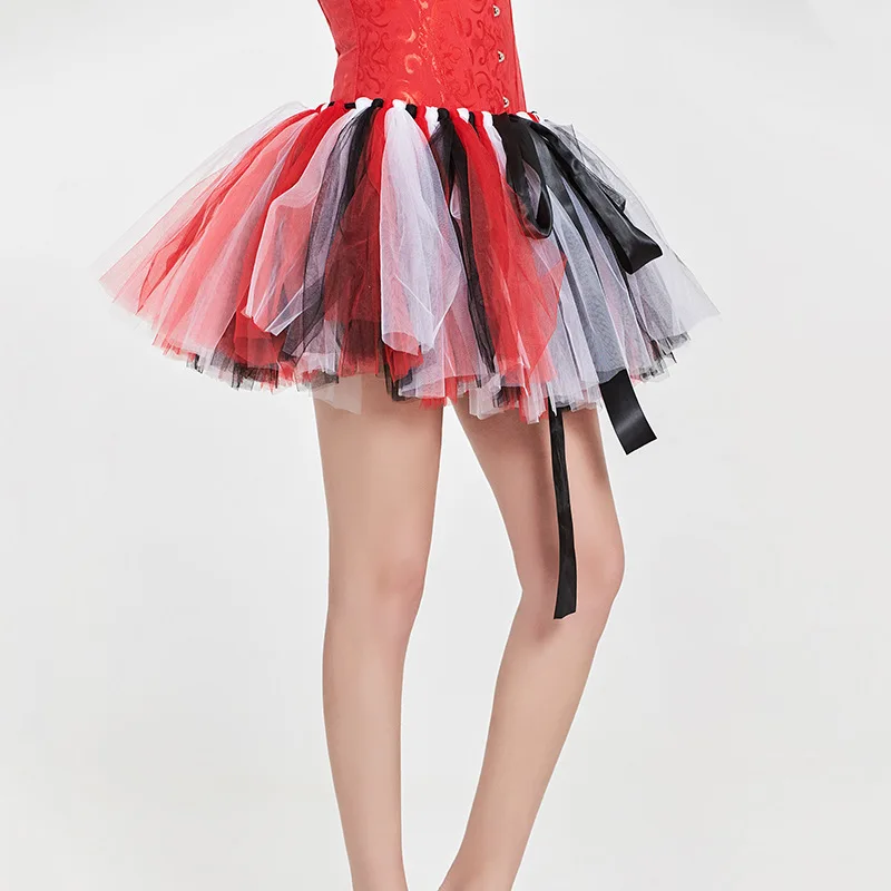 

Разноцветное Тюлевое бальное мини-платье Милая юбка в стиле "Лолита" сексуальные готические юбки женские 2020 танцевальная одежда пушистая Нижняя юбка Милая подъюбник
