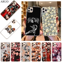 phone case for iphone 13 12 11 pro xs max 7 8 6s plus 13mini se2020 x xr anime volleyball haikyuu soft tpu silicone cases cover