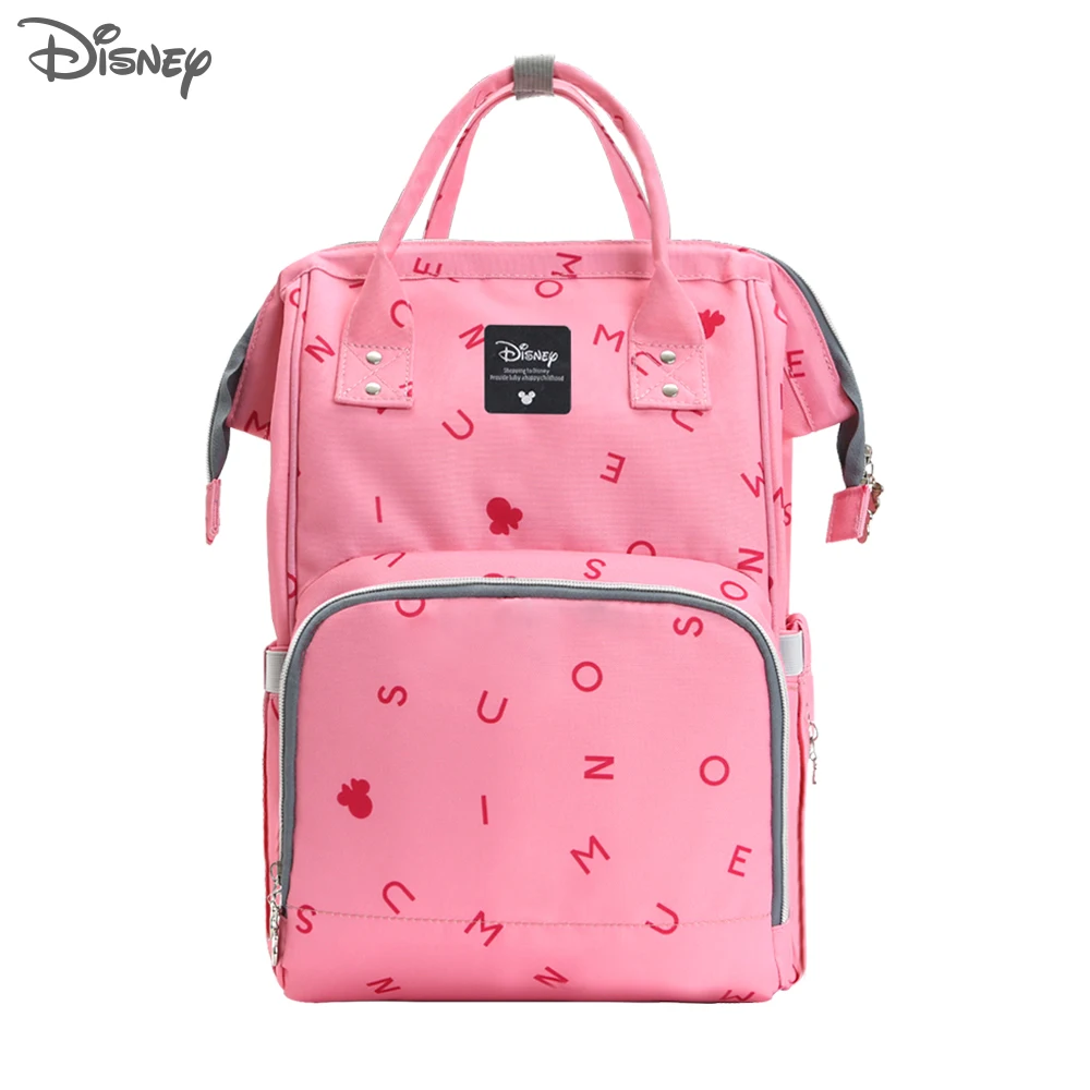 Рюкзак для подгузников disney, сумка для подгузников с изоляцией от USB, сумка для подгузников с Минни и Микки, большая емкость, сумка для путешествий, Оксфорд, для кормления ребенка, сумка для мам