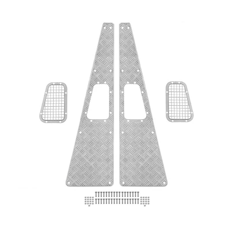 

Metal TRX4 Anti-Skid Plate Intake Grille for 1/10 RC Crawler Traxxas TRX-4 TRX4 Defender Upgrade Parts Accessories