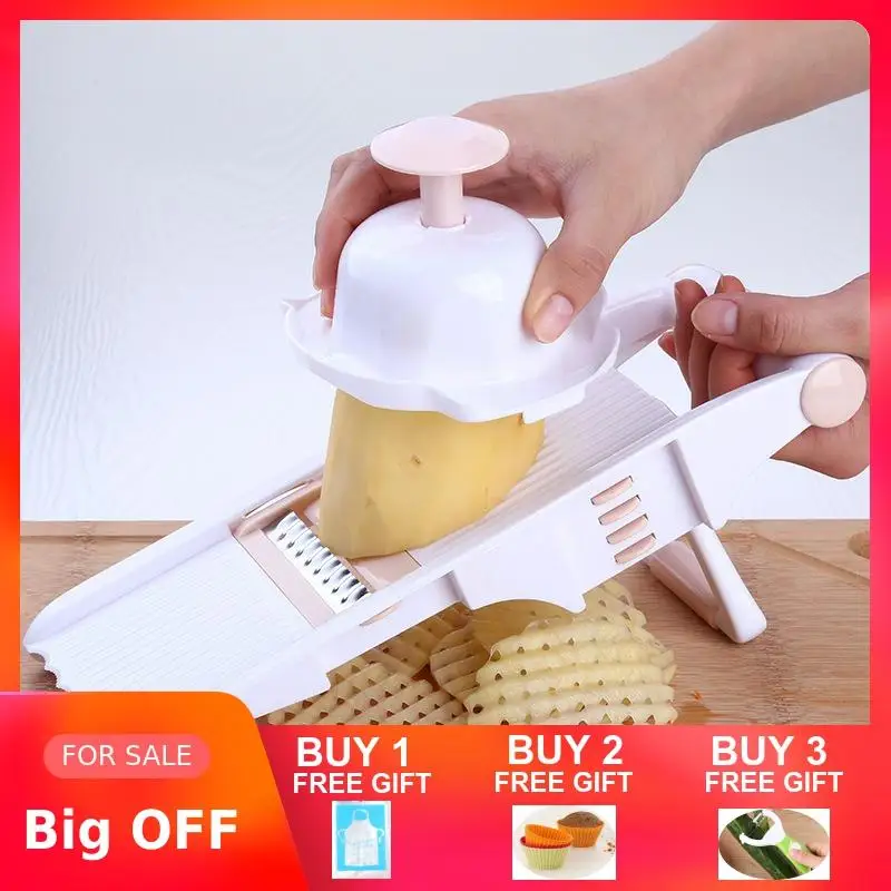 Овощерезка Терка мандолин Овощечистка резак многофункциональный морковный лук