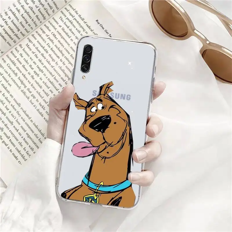 

Cute cartoon Scooby Doo Phone Cases Transparent for Samsung s9 s10 s20 Huawei honor P20 P30 P40 xiaomi note mi 8 9 pro lite plus