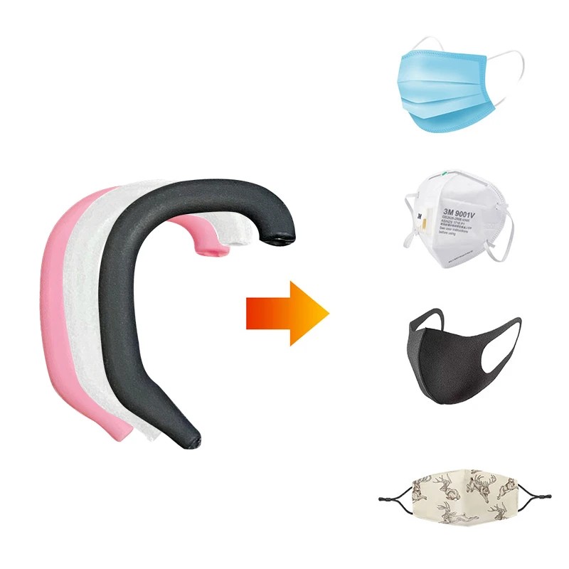 

Soft Anti-Slip Ear Hook Anti-Pain Anti Strangulation Protection Cover Silicone Face Mask Ear Hook Universal Adjustable Ear Strap
