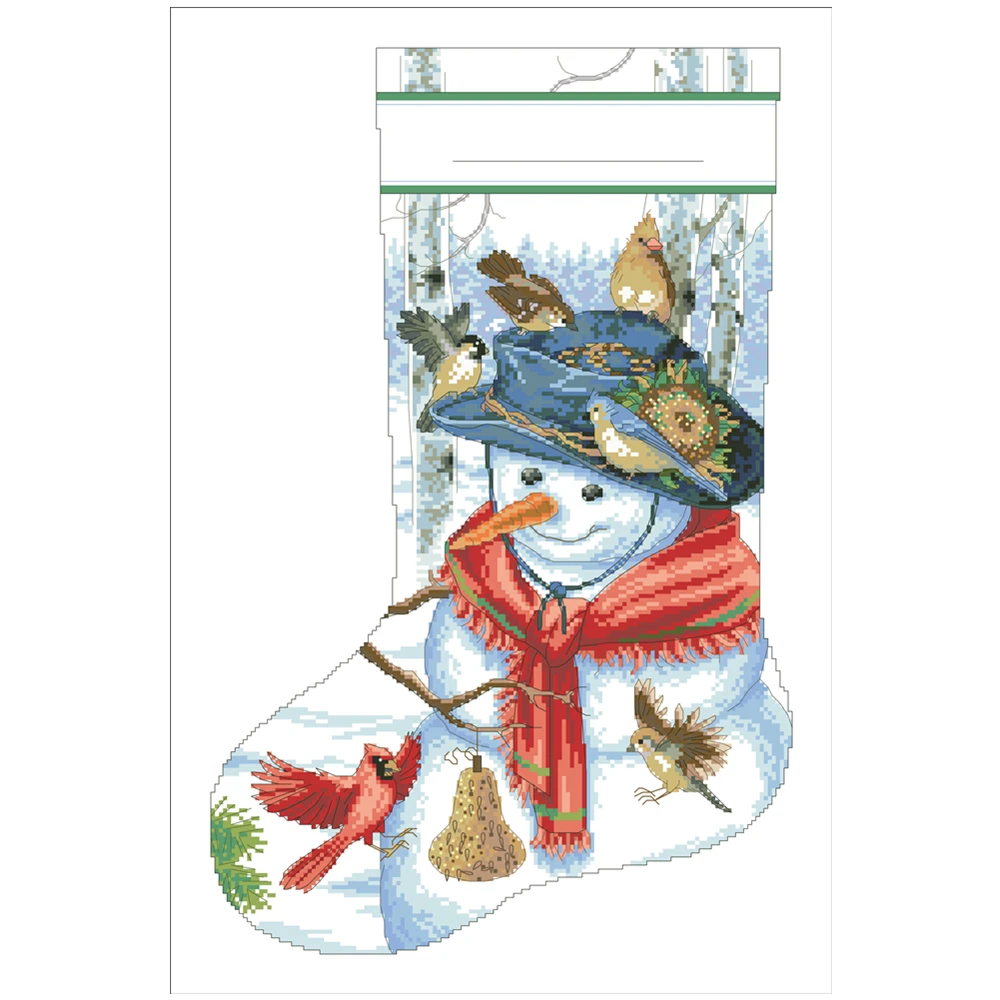 Скидка Набор для вышивки крестиком, хлопковая шелковая нить, 18/14/11 шт.