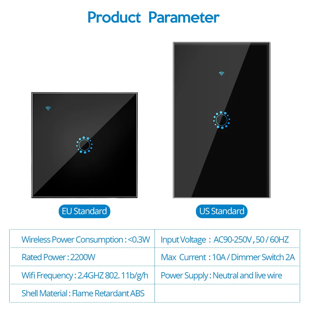 Умный светильник ель света wi fi с сенсорной панелью беспроводной настенный