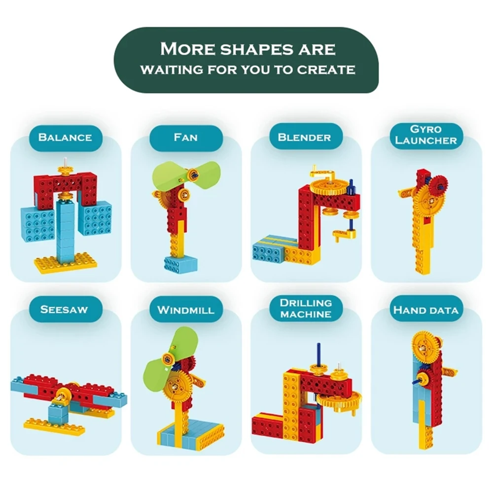 50 шт. Детский конструктор сделай сам | Игрушки и хобби