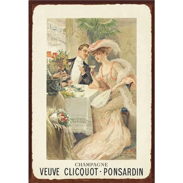 

Французский каманья, знак стикервуи, жестяная вывеска, художественное настенное украшение, винтажная алюминиевая металлическая вывеска в ...