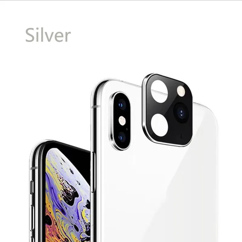 Чехол для iPhone X XS MAX чехол для iPhone 11 Pro Max 11Pro Защита объектива Роскошный металлический чехол для камеры xmax x s