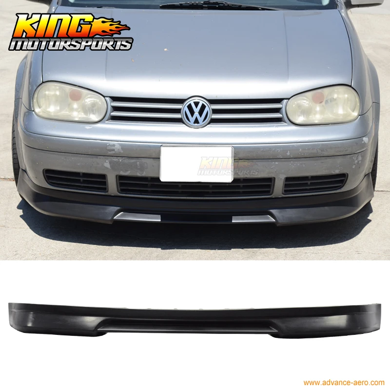 Подходит для 99 00 01 02 03 04 Volkswagen VW Golf Mk4 P3 стиль передний Bumer губы уретана глобальная
