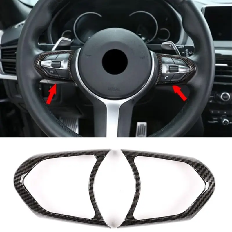 Автомобильная накладка на руль для BMW 1 2 3 4 5 6 Series F20/ F22 / F30/F31 F32/F33/F36 /X5/F15 /X6/F16 M