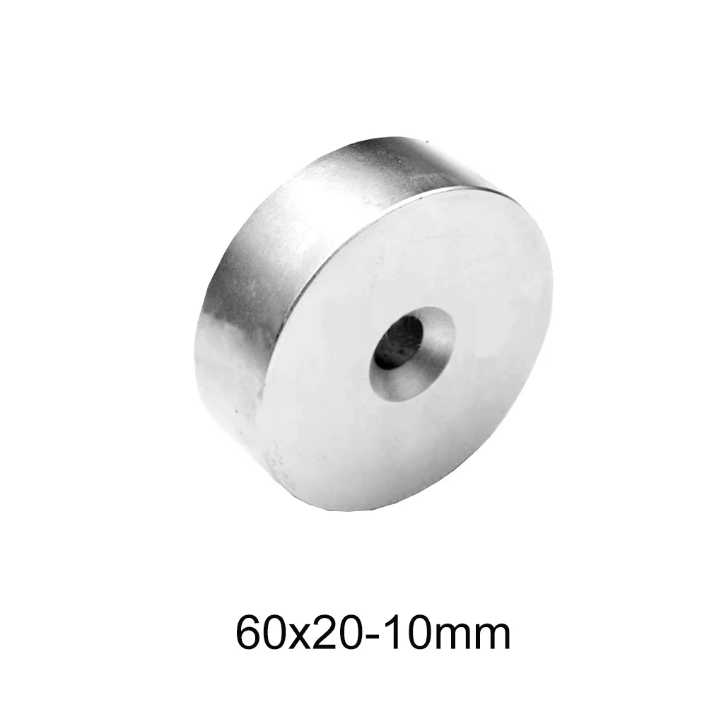 1 шт. 60X20-10 большой круглый толстый поисковый магнит сильный 60 мм X 20 дисковый