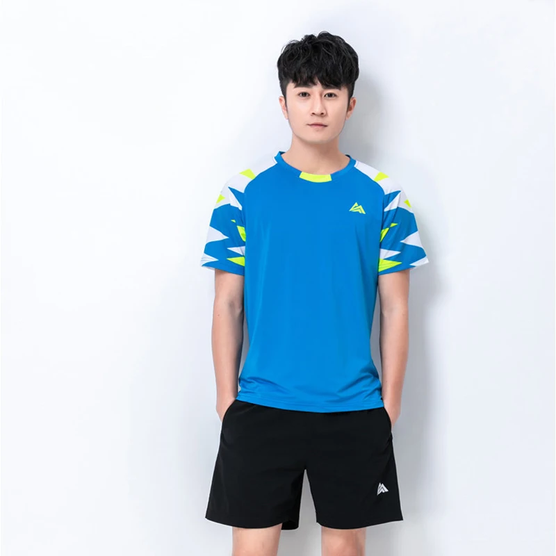 Рубашки для бадминтона команда чемпионов мира Турнирная одежда мужчин дышащая