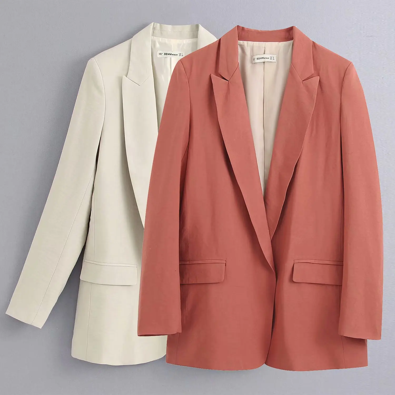 Женский пиджак с поясом на резинке комплект из двух предметов кардиган и брюки