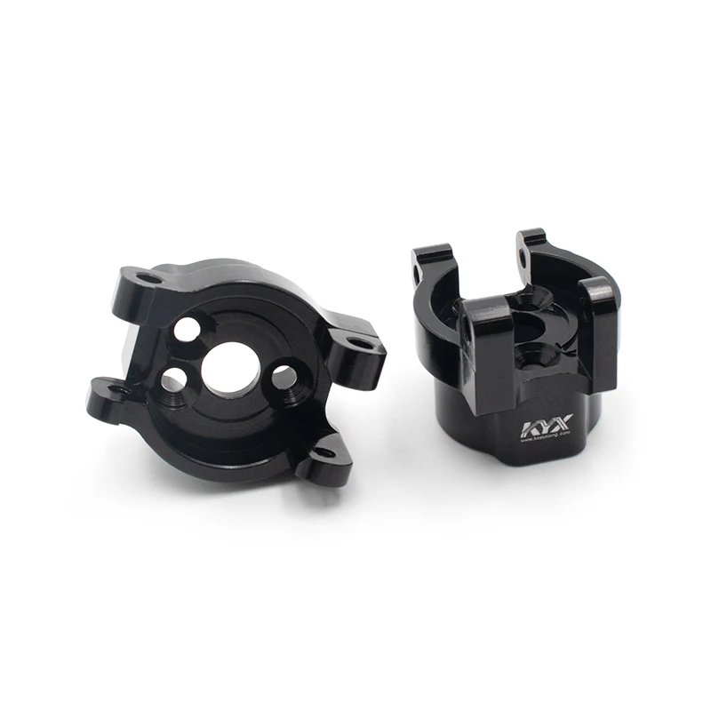 Modelo de coche portador de cubo de Metal CNC, aleaci&oacute;n de aluminio, rueda trasera, eje, copa C, Base para coches RC 1/10, actualizaci&oacute;n-2