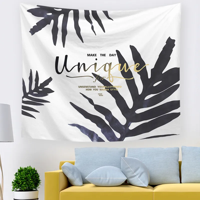 Звездное небо кактус гобелен пустыня красивая цифровая печать украшение для