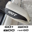 Автомобильные накладки из углеродного волокна для Datsun 120Y Cross GO I GO + mi-DO on-DO redi-GO Go-Cross непромокаемые аксессуары для настройки Декор