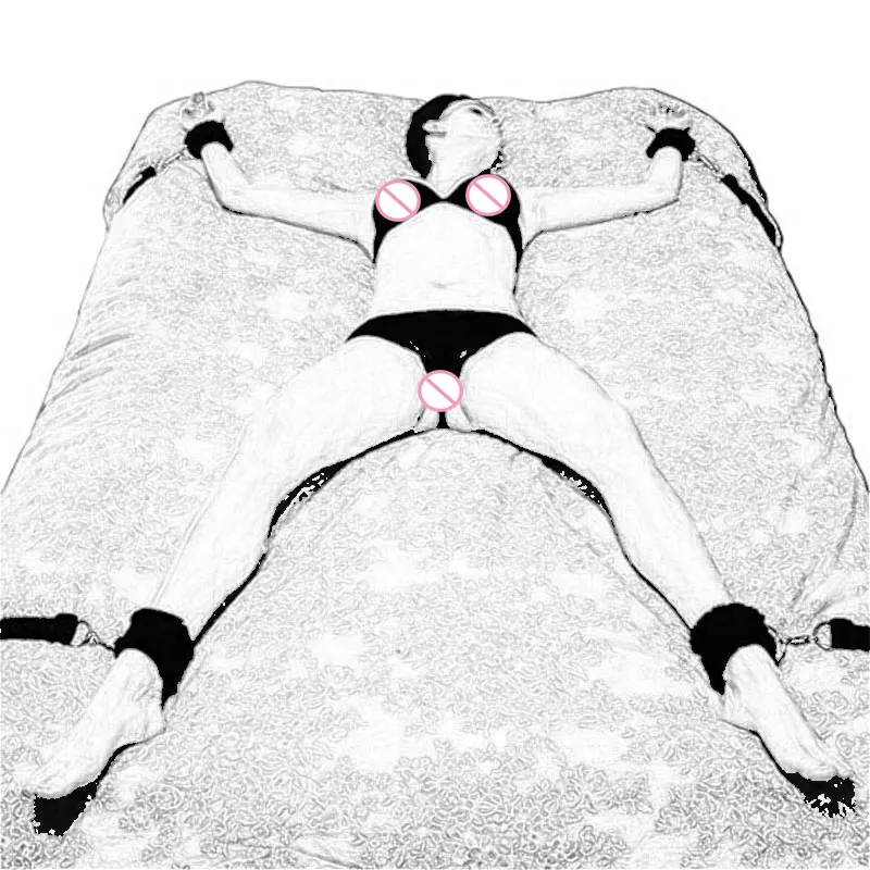 Секс-игрушки для взрослых игрушки пар под кроватью БДСМ система удержания