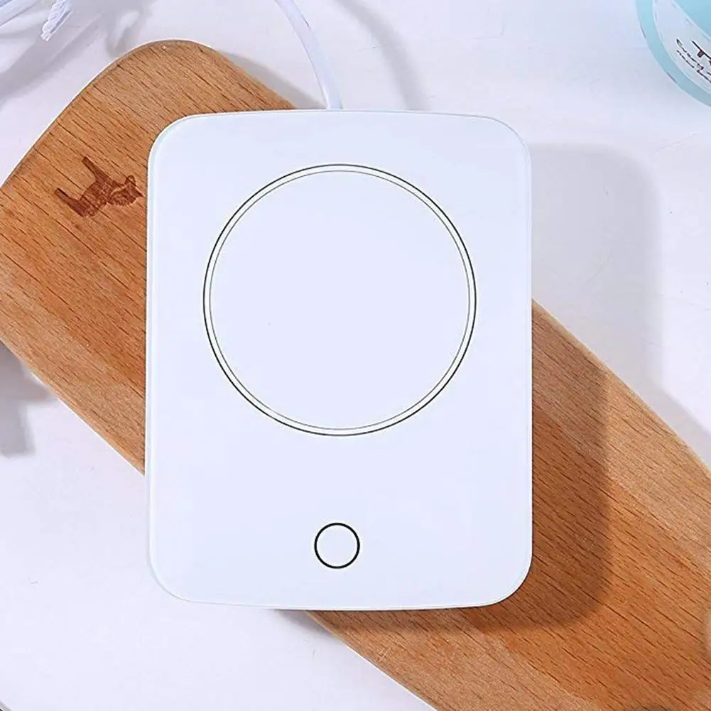 Офисный нескользящий нагреватель с USB чашкой для кофе молока чая напитков