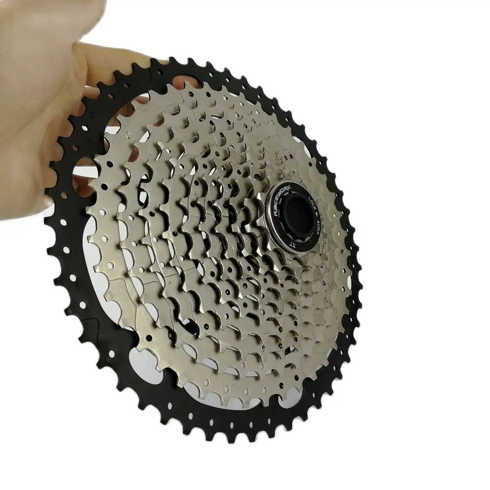 RACEWORK 50/52T 11 скоростная кассета широкий коэффициент MTB велосипед для shimmo