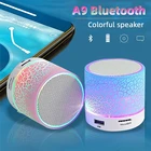 Bluetooth-динамик, сабвуфер, звуковая коробка BT4.0, взломанный светодиодный, TF-карта, USB, портативный, MP3, музыкальный плеер, миниатюрный беспроводной динамик, динамик s