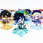 Игра Genshin Impact Vision Raiden Shogun Kazuha Eye Of Original God акриловая модель на подставке Plate настольное украшение стоячий знак Поклонники подарок