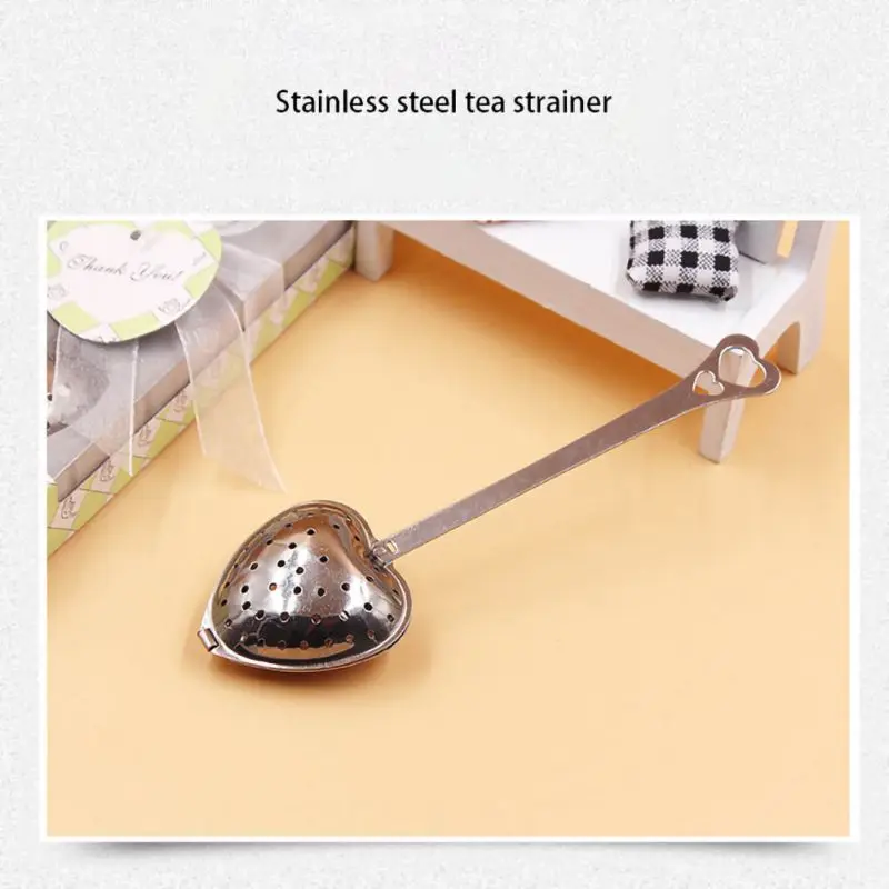 Ситечко для чая из нержавеющей стали в форме ложки|Чайные ситечки| |
