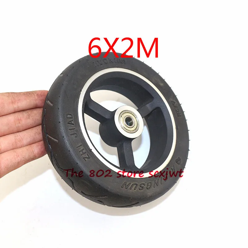 Шина для скутера 6 х2 м дюймов с втулкой комплект колес электрического грузовика