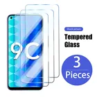 Защитное стекло, закаленное стекло для Huawei Honor 6X7X8X9X10XX10 Lite6A8A7A9A6C8C9C Pro, 3 шт.