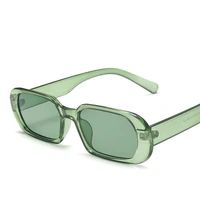 1pc small sunglasses women fashion oval sun glasses men vintage green red eyewear ladies traveling style uv400 goggles