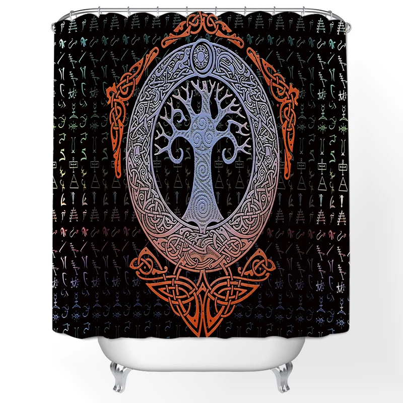 

Funny Skull Skeleton Print Shower Curtain Set Festival Home Decor Bath Mat Toilet Lid Cover Flannel Bathroom Carpet Cortina Bano