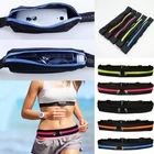 Для спорта с двойными карманами беговое полотно сумка поясная на молнии для путешествий и занятий спортом на открытом воздухе