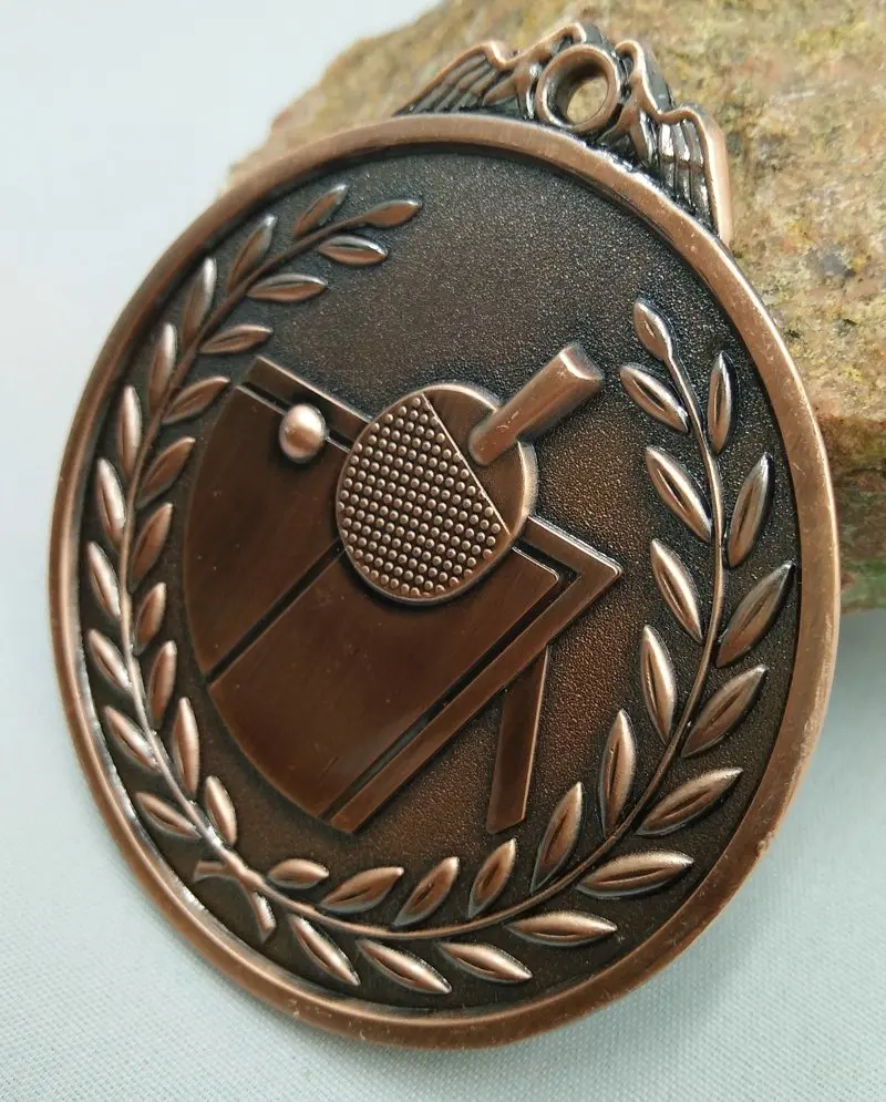

sports medal gold Table Tennis School Sports Medal Gold Silver Bronze Movement Communication Ability/self-confidence Developing