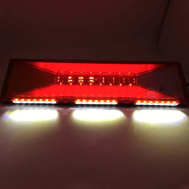 Универсальный Автомобильный задний фонарь стоп-сигнал поворотный сигнал для